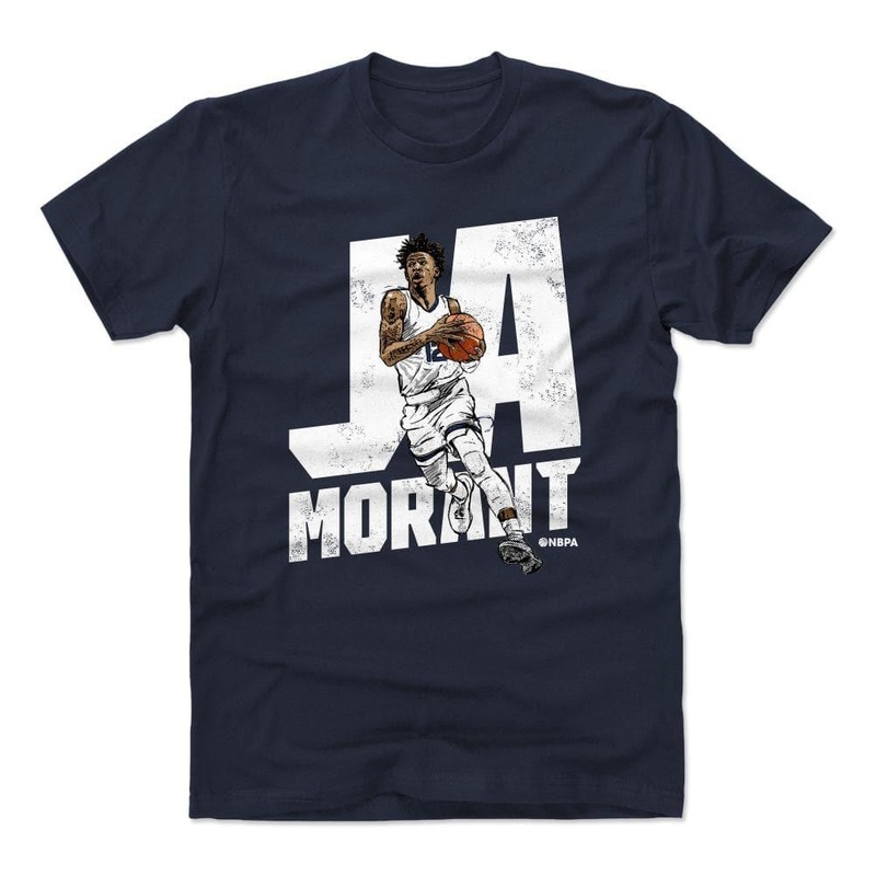 Ja Morant Memphis Grizzlies 500 Level NBA Drive T-Shirt – Navy