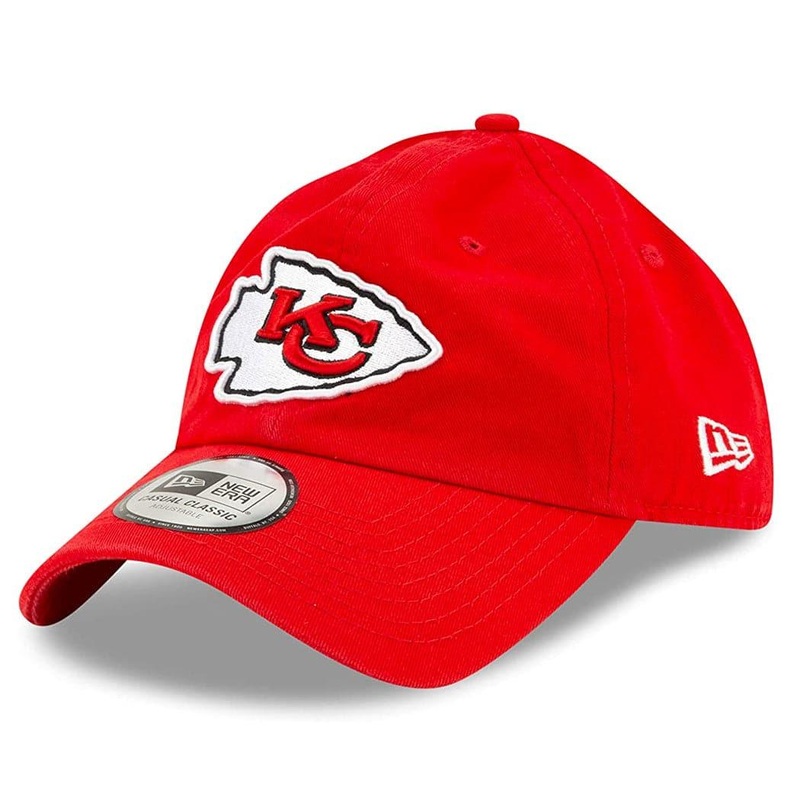 Kansas City Chiefs New Era NFL Team Casual Classic Strapback Hat – Red