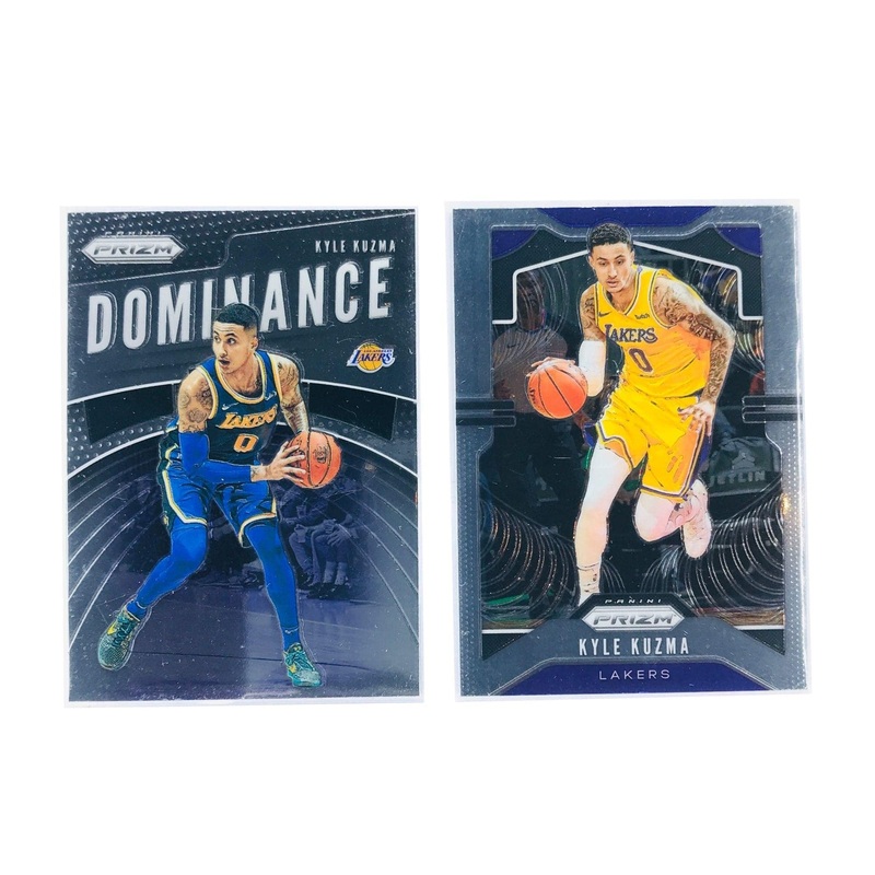 Kyle Kuzma Los Angeles Lakers 19-20 Panini NBA Prizm 2 Card Set