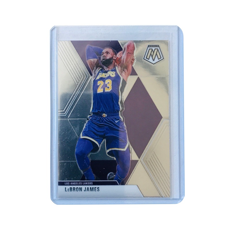 Lebron James Los Angeles Lakers 2019-20 Panini Mosaic NBA Card