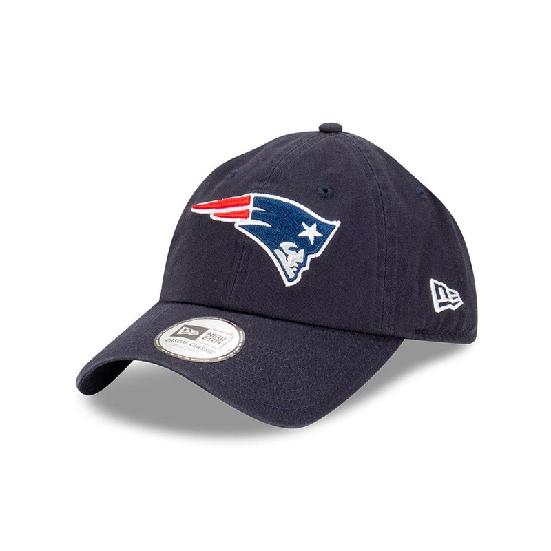 New England Patriots New Era NFL Team Casual Classic Strapback Hat – Navy