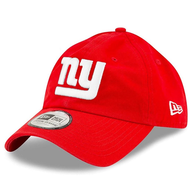 New York Giants New Era NFL Team Casual Classic Strapback Hat – Red