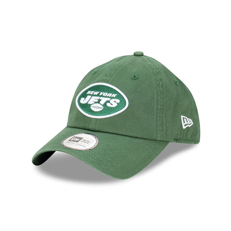 New York Jets New Era NFL Team Casual Classic Strapback Hat – Green