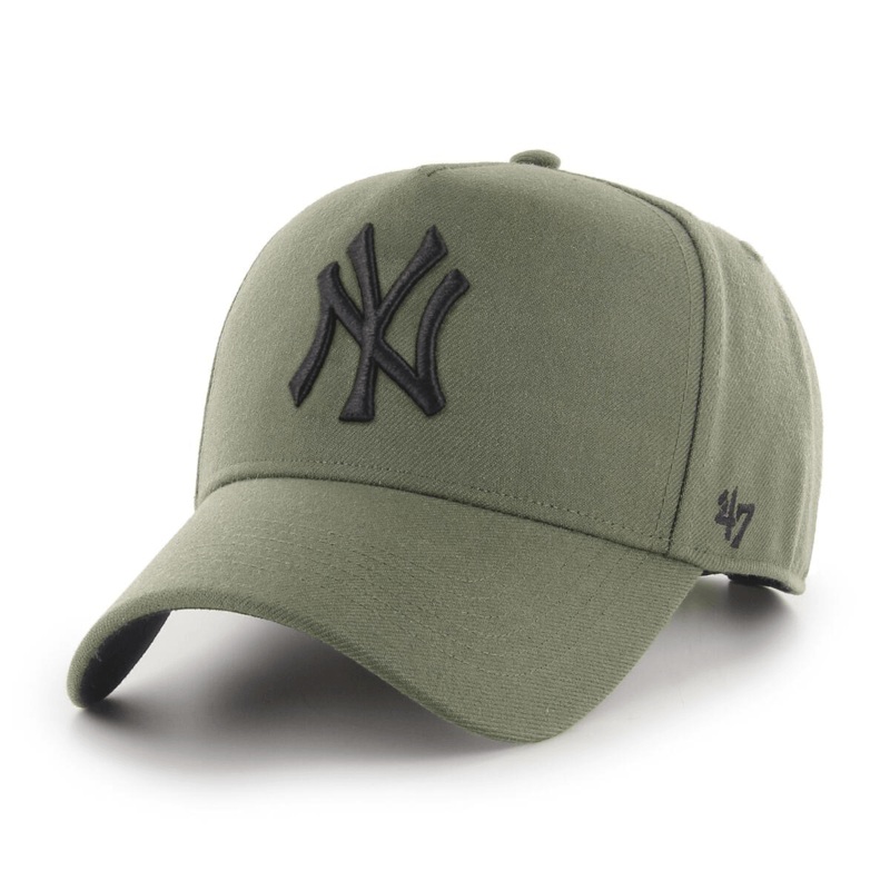 New York Yankees 47 MLB MVP DT Pinch Curve Snapback Hat – Sandalwood