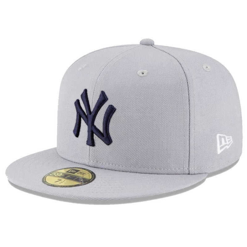 New York Yankees New Era MLB Team 59FIFTY Fitted Hat – Grey