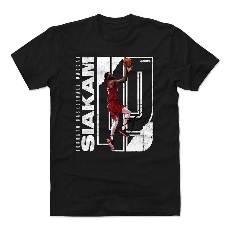 Pascal Siakam Toronto Raptors 500 Level NBA Stretch T-Shirt – Black