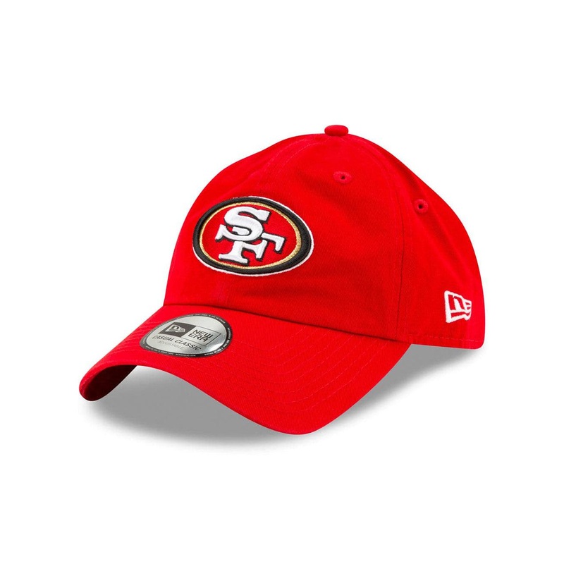 San Francisco 49ers New Era NFL Team Casual Classic Strapback Hat – Red