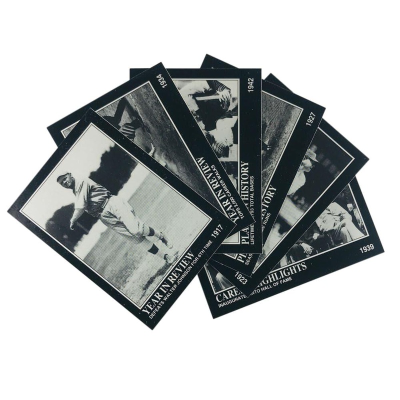 Babe Ruth New York Yankees MLB 9 Card 1992 Collection Set