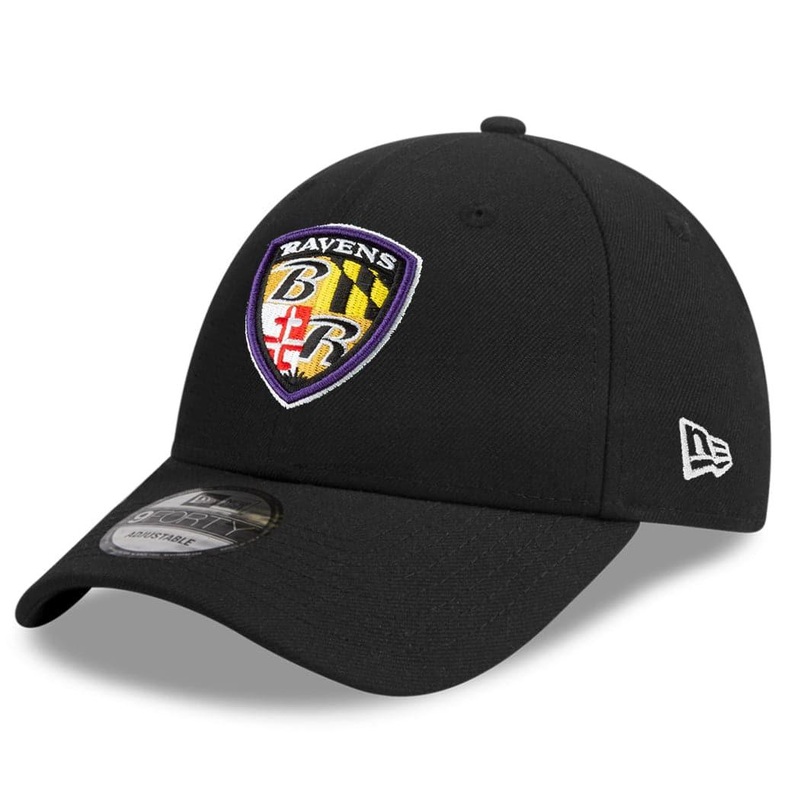Baltimore Ravens New Era NFL Team Alternate 9FORTY Snapback Curve Hat – Black