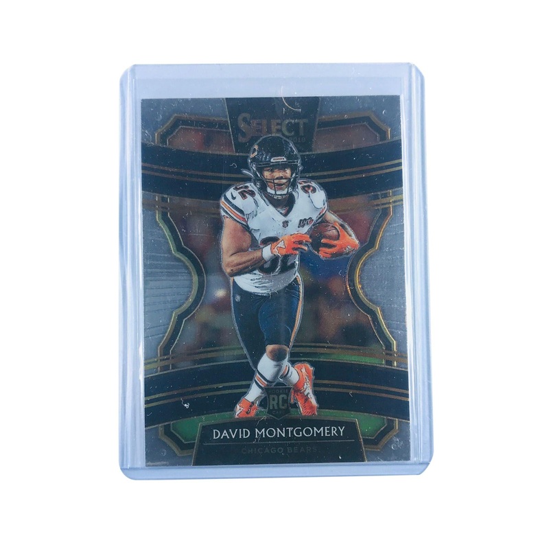 David Montgomery Chicago Bears 2019 Panini Select NFL Concourse Rookie Card