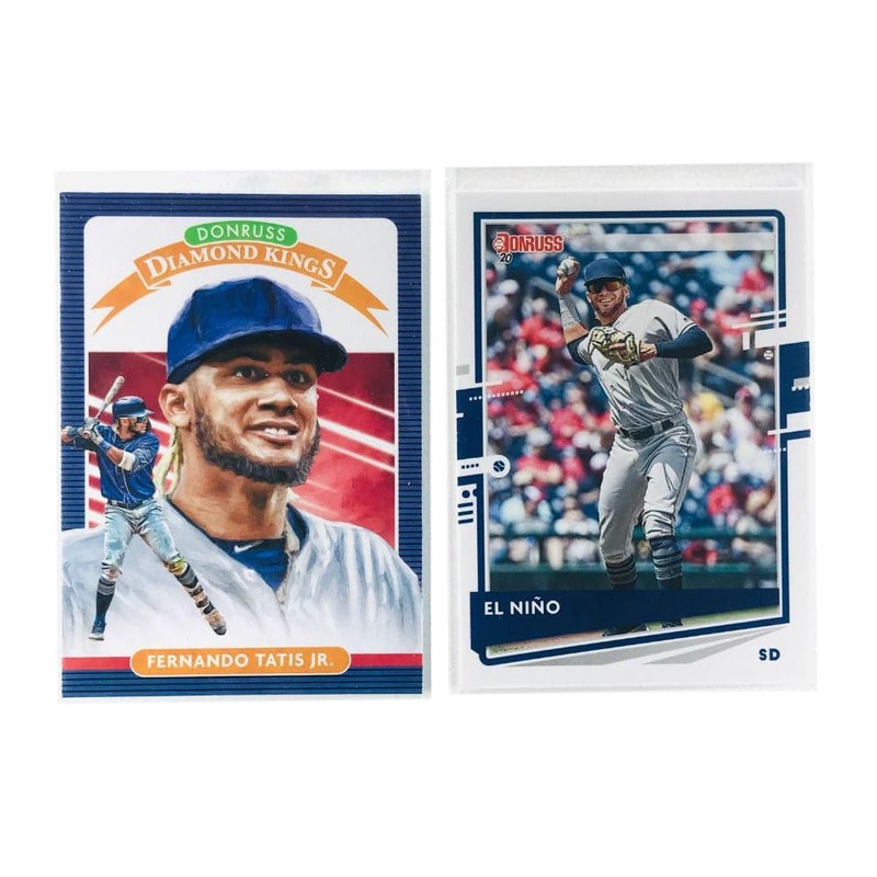 Fernando Tatis Jr. San Diego Padres 2020 Panini MLB 2 Insert/Short Print Card Set