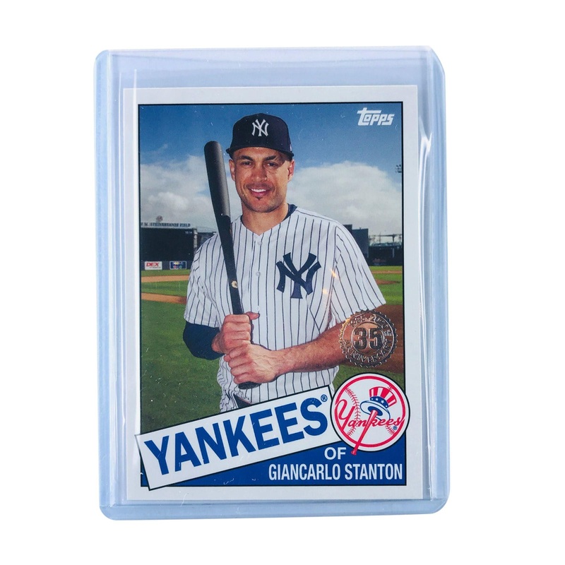 Giancarlo Stanton New York Yankees Topps 2020 MLB 1985 Insert Card