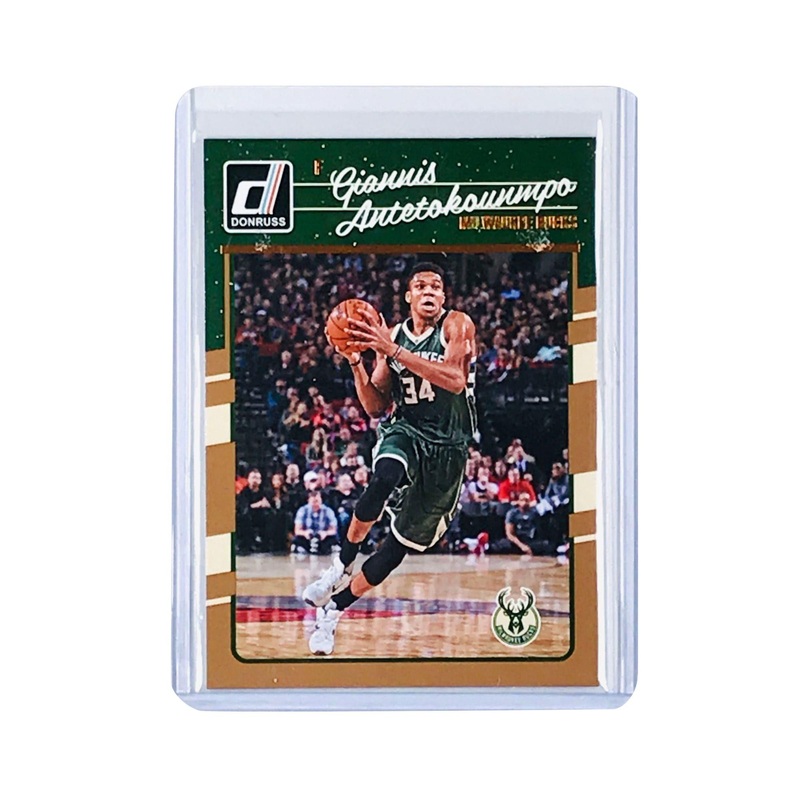 Giannis Antetokounmpo Milwaukee Bucks 2016-17 Panini Donruss NBA Base Card
