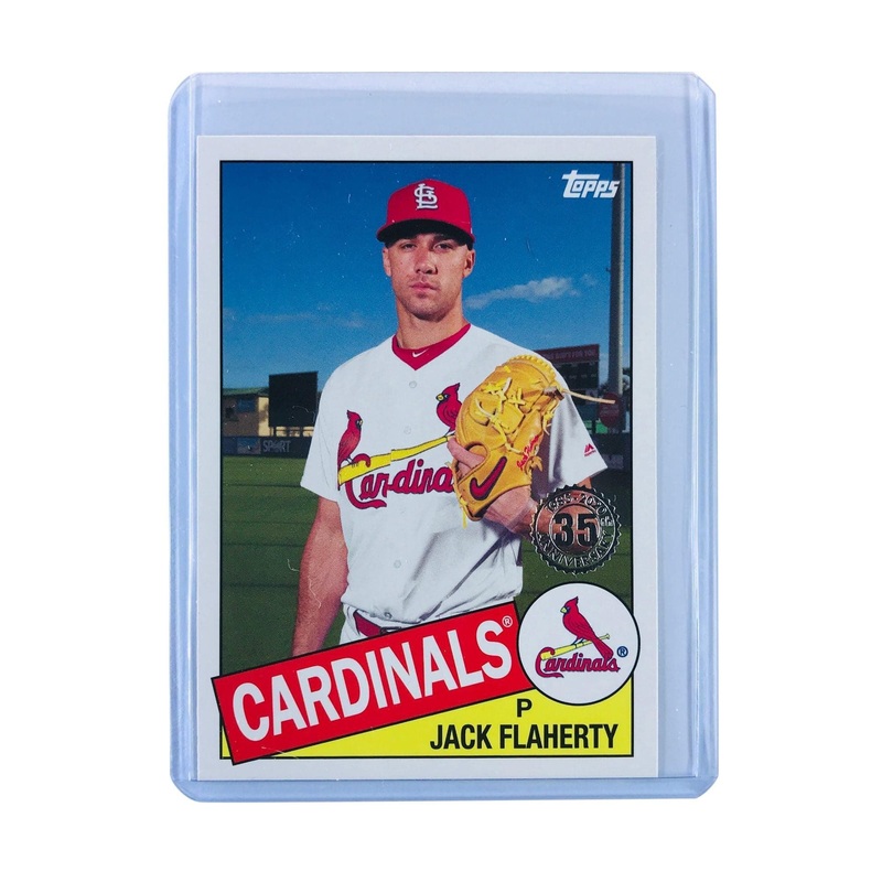 Jack Flaherty St. Louis Cardinals Topps 2020 MLB 1985 Insert Card
