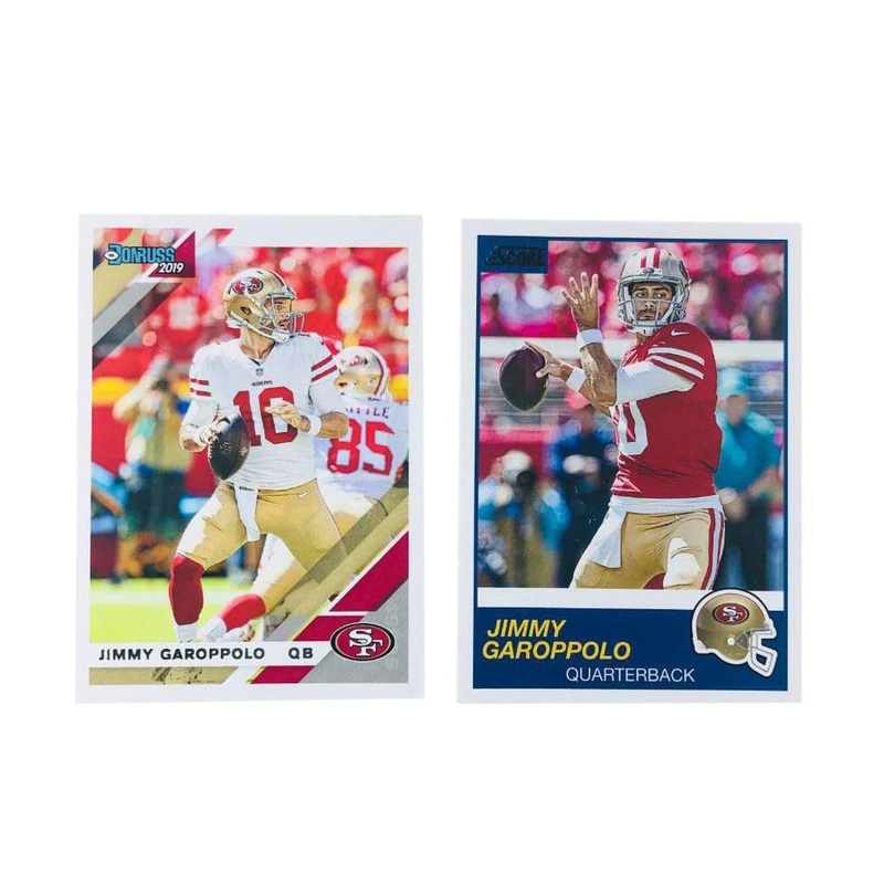 Jimmy Garoppolo San Francisco 49ers 2019 Panini NFL 2 Base Card Set