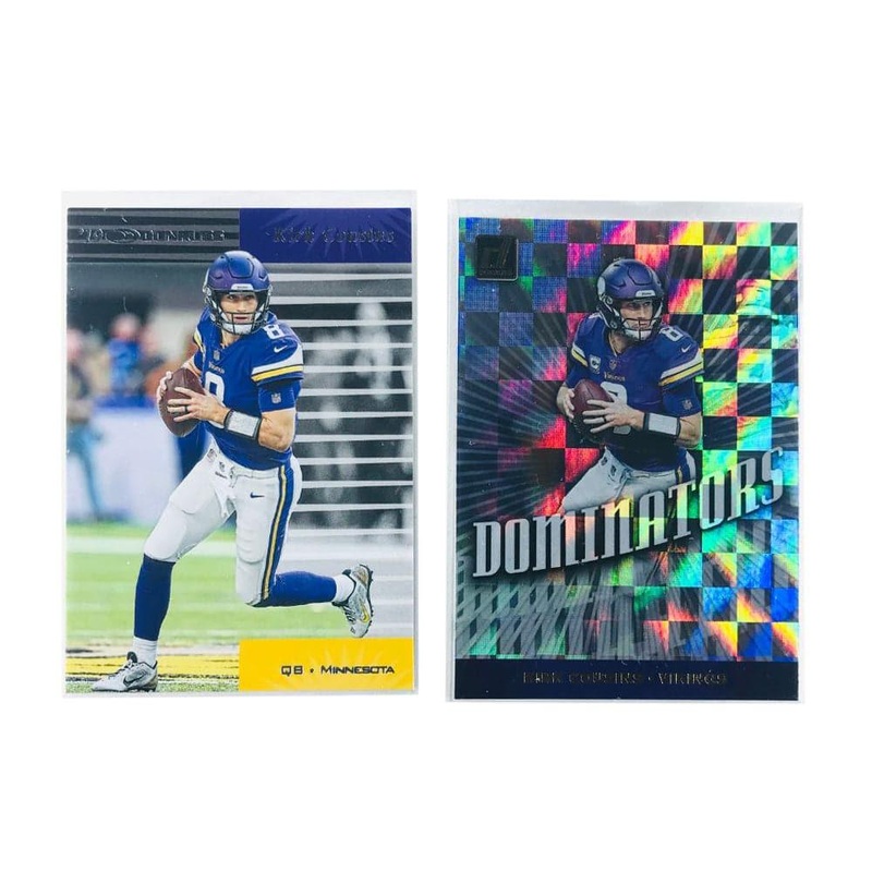 Kirk Cousins Minnesota Vikings 2019 Panini NFL 2 Card Insert Set