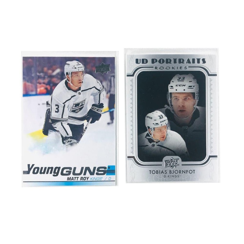 Los Angeles Kings Upper Deck NHL 2 Rookie Insert Card Set
