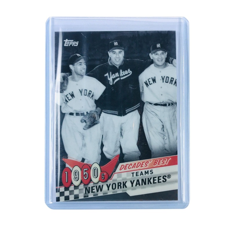 New York Yankees 1950’s Decade’s Best Topps 2020 MLB Card