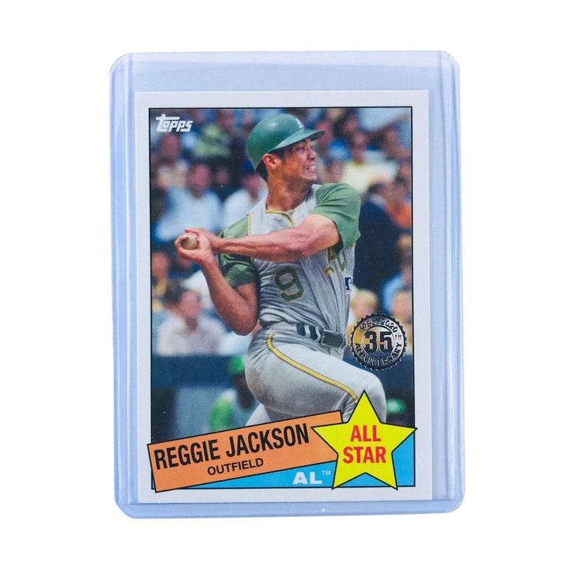 Reggie Jackson Oakland Athletics Topps 2020 MLB 1985 All Star Insert Card
