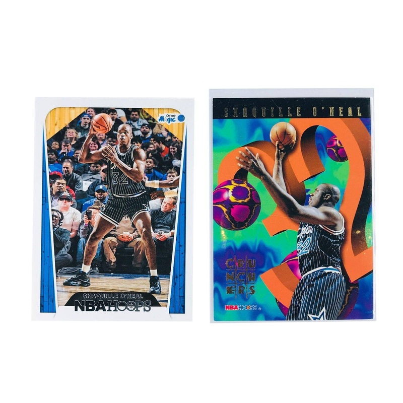 Shaquille O’Neal Orlando Magic NBA Hoops 2 Card Set