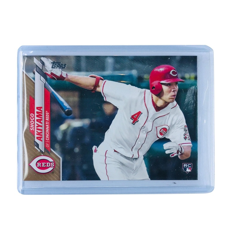 Shogu Akiyama Cincinnati Reds Topps 2020 MLB Gold /2020 Rookie Card