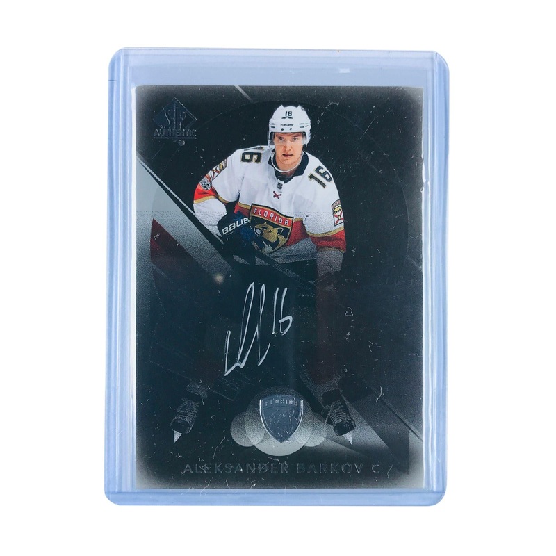 Aleksander Barkov Florida Panthers 2017-18 SP Authentic NHL On Card Auto 28 Card