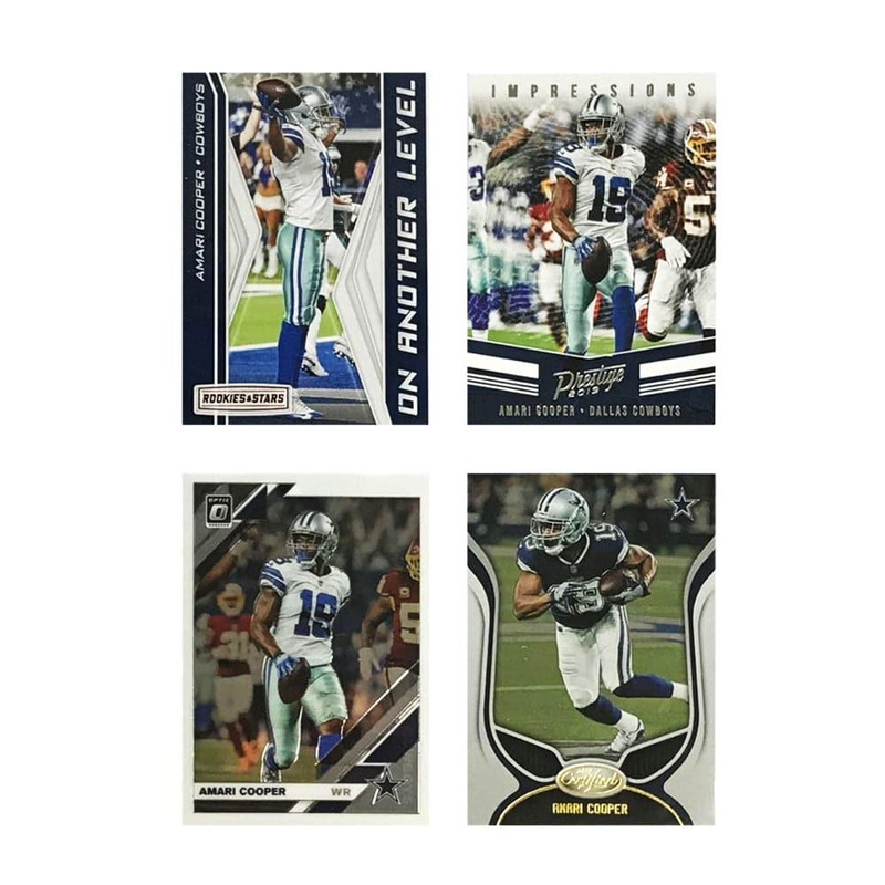 Amari Cooper Dallas Cowboys Panini NFL 4 Card Set