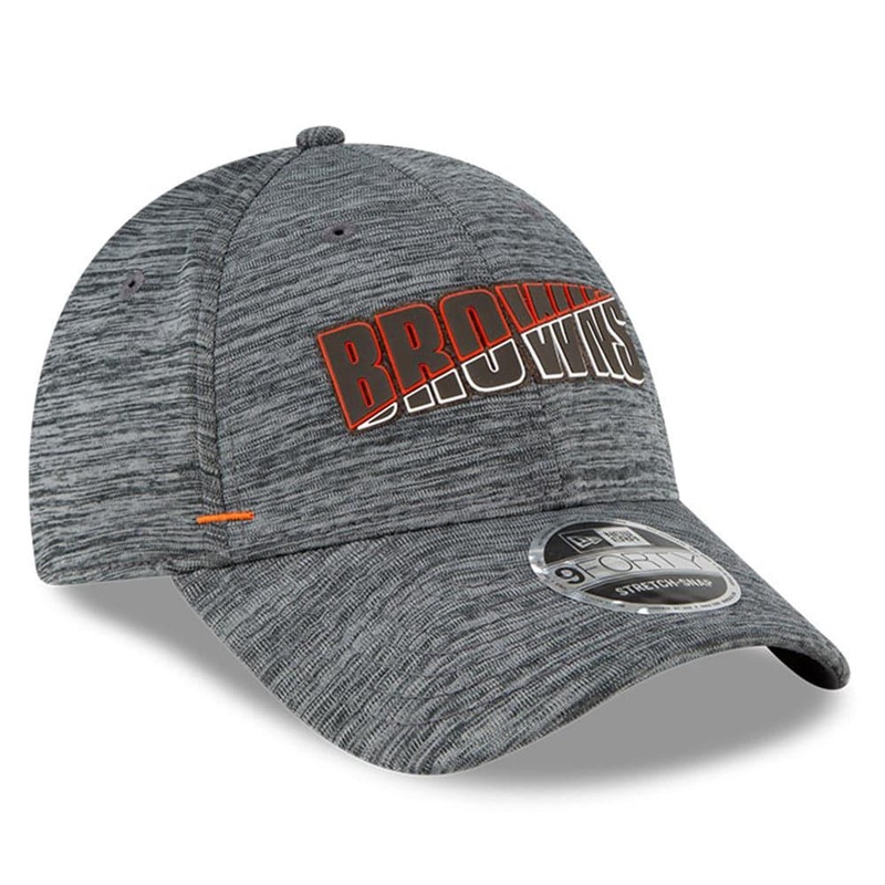 Cleveland Browns New Era NFL 2020 Summer Sideline 9FORTY Snapback Curve Hat – Heather