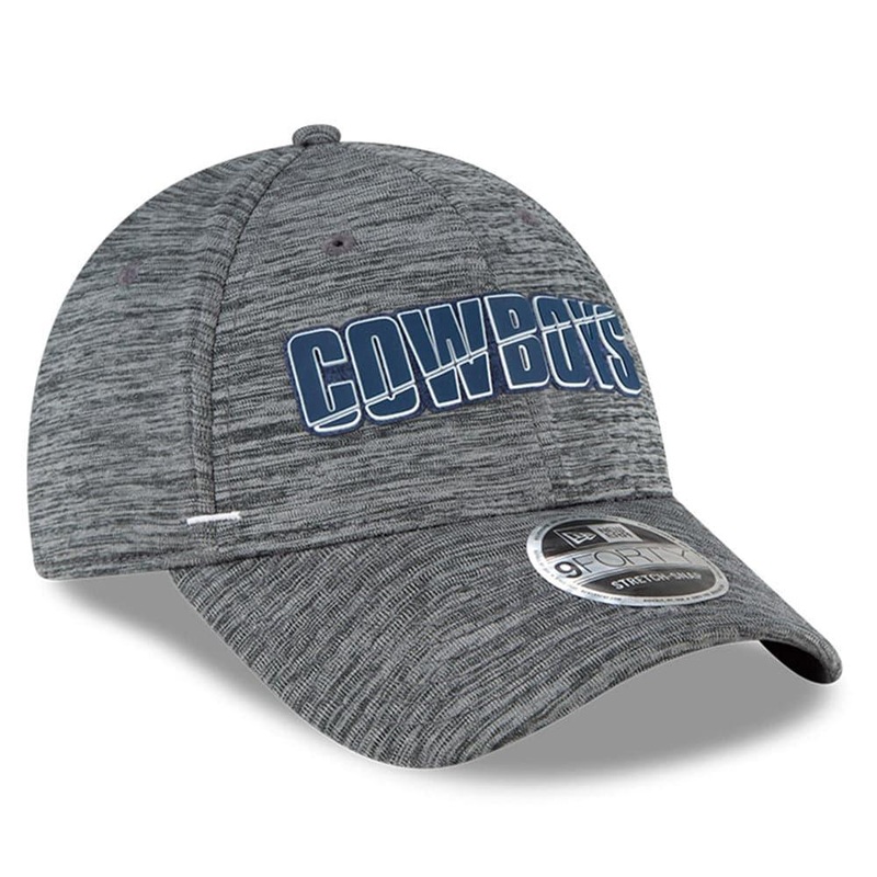 Dallas Cowboys New Era NFL 2020 Summer Sideline 9FORTY Snapback Curve Hat – Heather