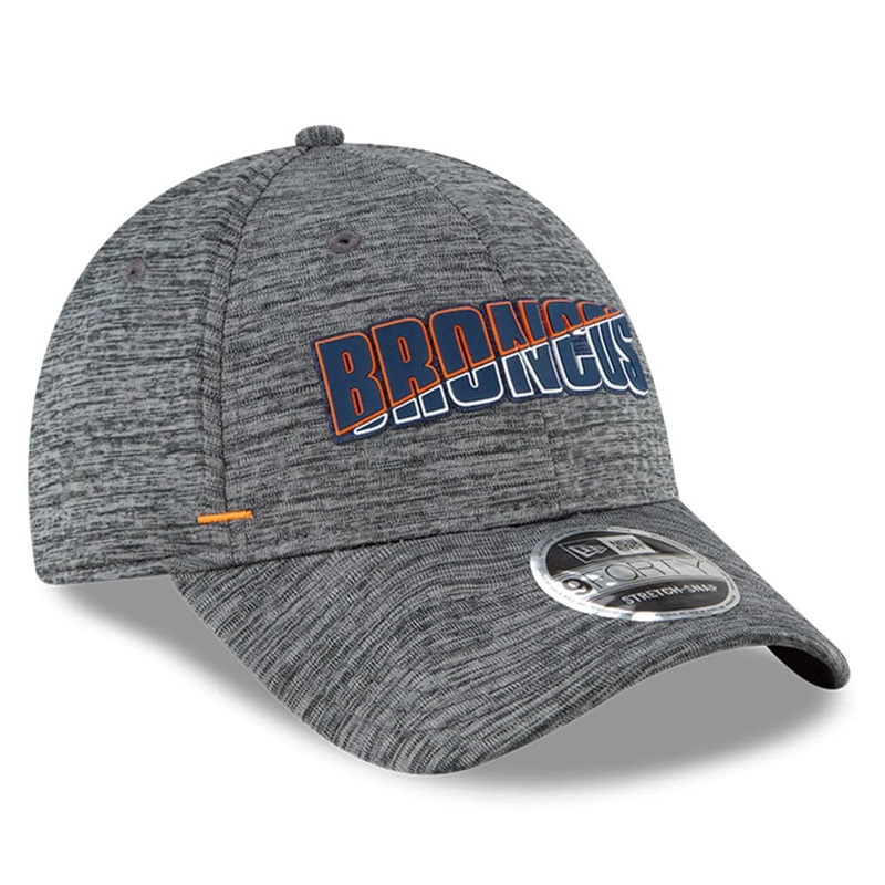 Denver Broncos New Era NFL 2020 Summer Sideline 9FORTY Snapback Curve Hat – Heather