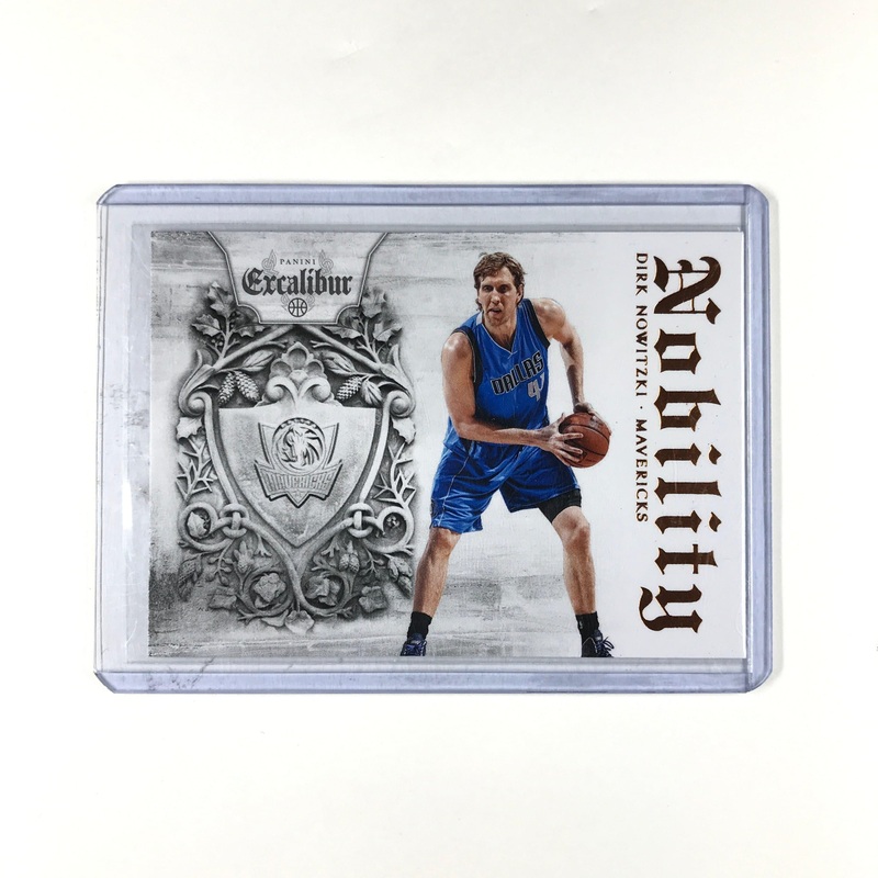Dirk Nowitzki Dallas Mavericks 2014-15 Panini Excalibur NBA Nobility Card