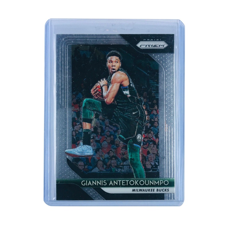 Giannis Antetokounmpo Milwaukee Bucks 18-19 Panini Prizm NBA 296 Base Card
