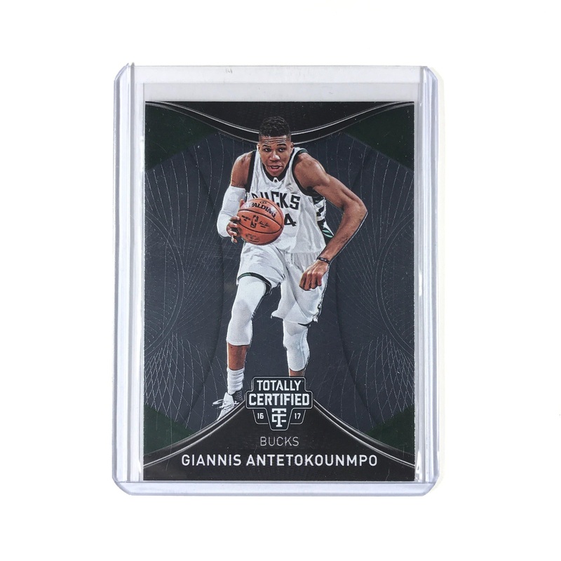 Giannis Antetokounmpo Milwaukee Bucks 2016-17 Panini Totally Certified NBA Card