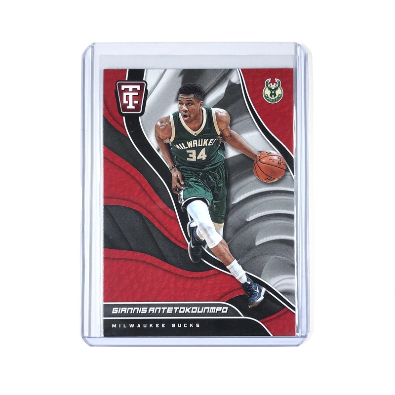 Giannis Antetokounmpo Milwaukee Bucks 2017-18 Panini Totally Certified NBA 37 Card