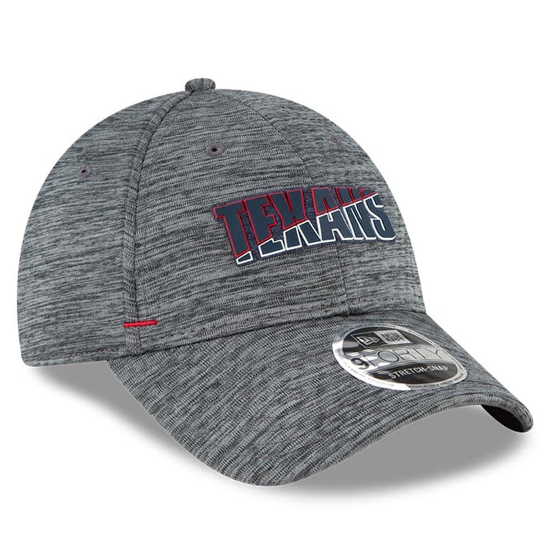 Houston Texans New Era NFL 2020 Summer Sideline 9FORTY Snapback Curve Hat – Heather