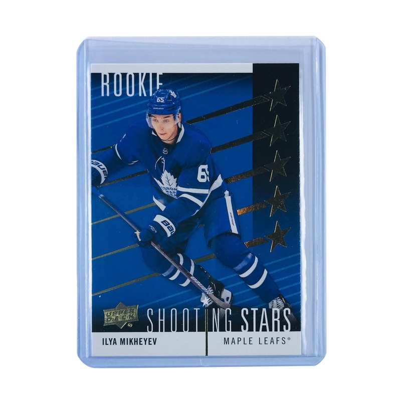 Ilya Mikheyev Toronto Maple Leafs 19-20 Upper Deck Series 2 NHL Rookie Shooting Stars Card