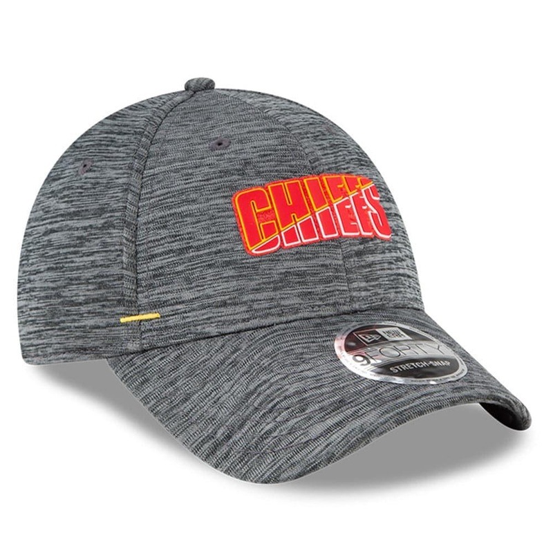 Kansas City Chiefs New Era NFL 2020 Summer Sideline 9FORTY Snapback Curve Hat – Heather