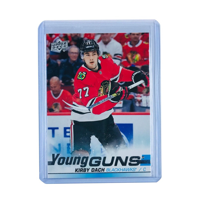 Kirby Dach Chicago Blackhawks 2019-20 Upper Deck Series 2 NHL Young Guns Card