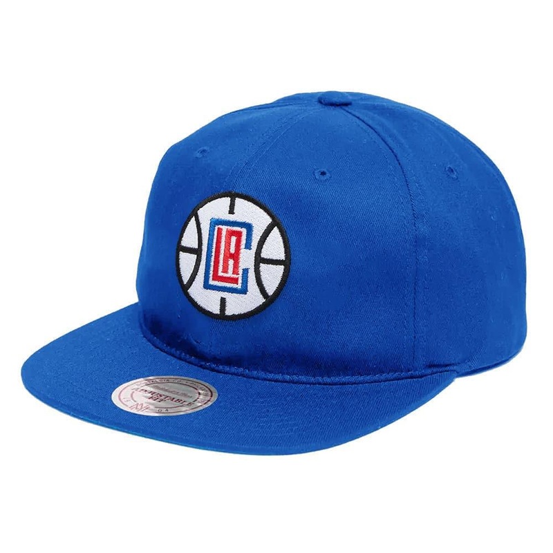Los Angeles Clippers Mitchell & Ness NBA Team Deadstock Snapback Hat – Blue