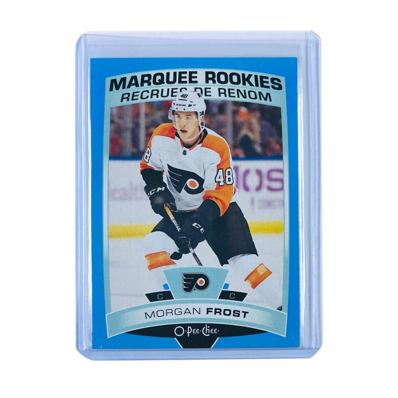 Morgan Frost Philadelphia Flyers 19-20 O-Pee-Chee NHL Marquee Rookies Card