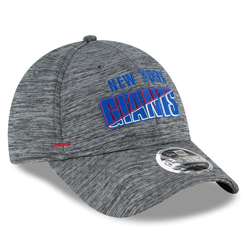 New York Giants New Era NFL 2020 Summer Sideline 9FORTY Snapback Curve Hat – Heather