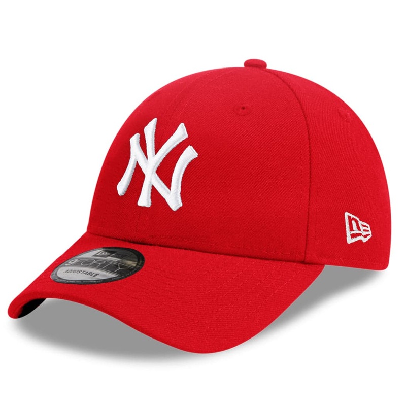 New York Yankees New Era MLB Team 9FORTY Curve Hat – Red