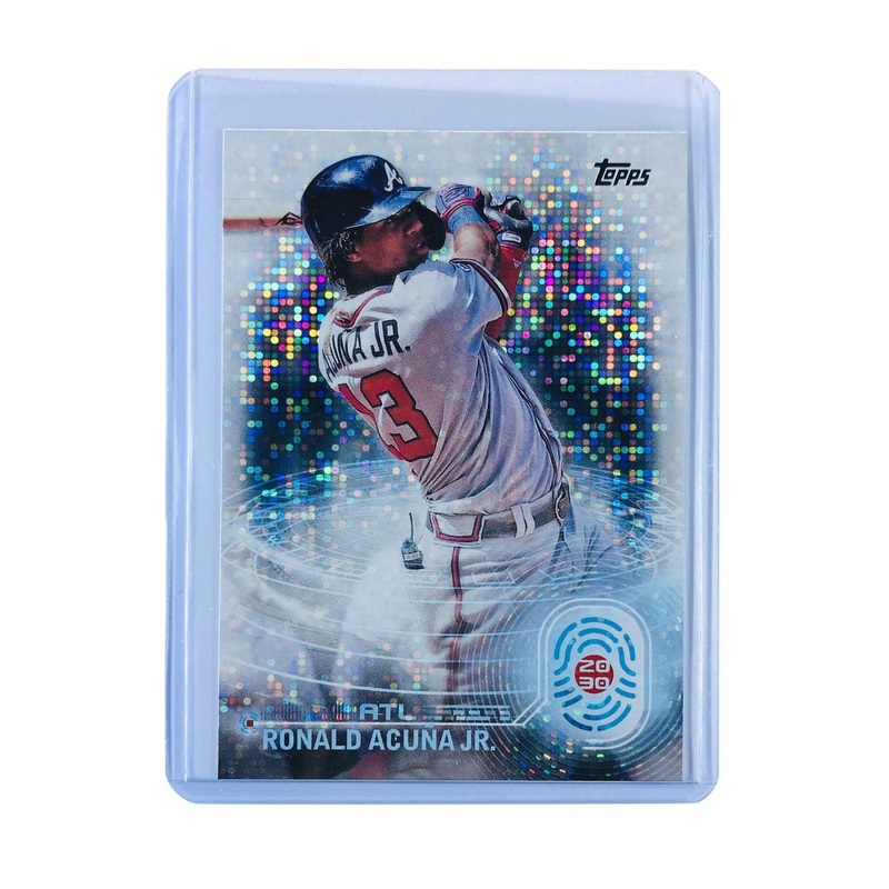 Ronald Acuna Jr Atlanta Braves Topps 2020 MLB 2030 Insert Card