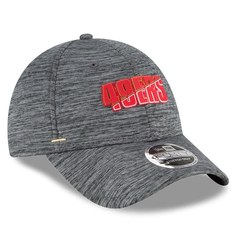 San Francisco 49ers New Era NFL 2020 Summer Sideline 9FORTY Snapback Curve Hat – Heather