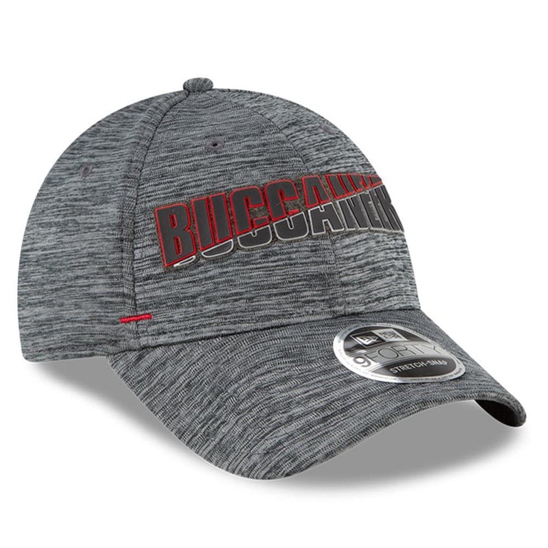 Tampa Bay Buccaneers New Era NFL 2020 Summer Sideline 9FORTY Snapback Curve Hat – Heather
