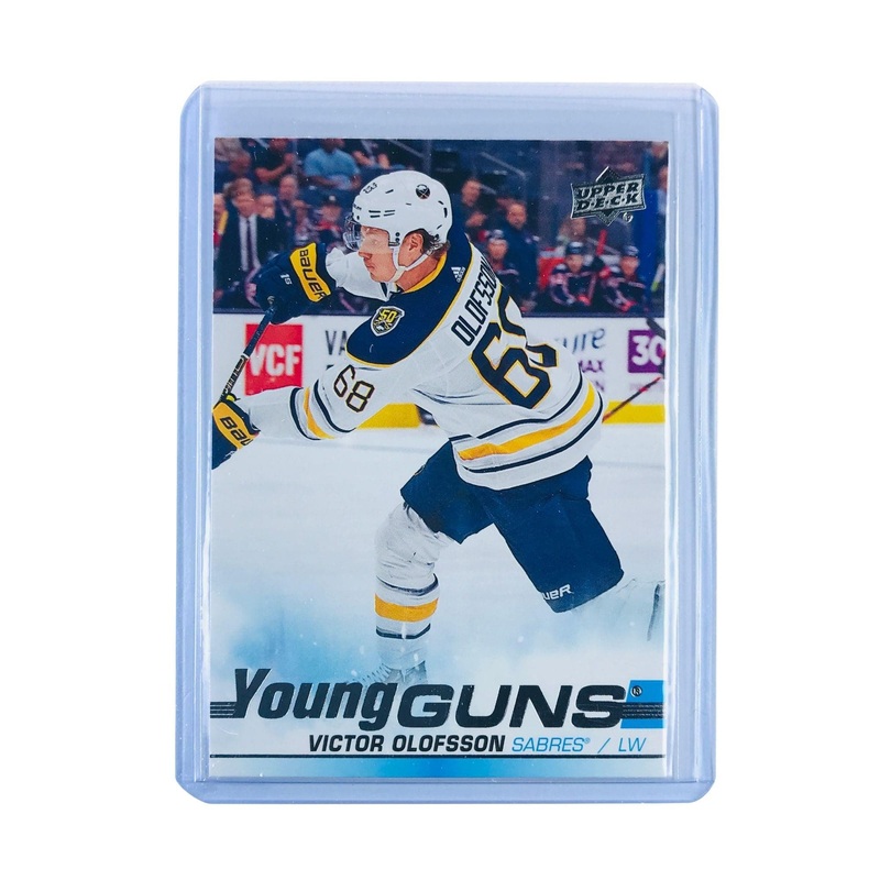 Victor Olofsson Buffalo Sabres 2019-20 Upper Deck Series 1 NHL Young Guns Card