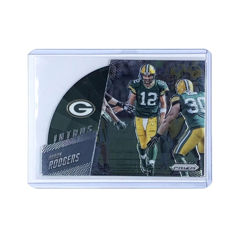 Aaron Rodgers Green Bay Packers 2015 Panini Prizm NFL Intros Die Cut Card