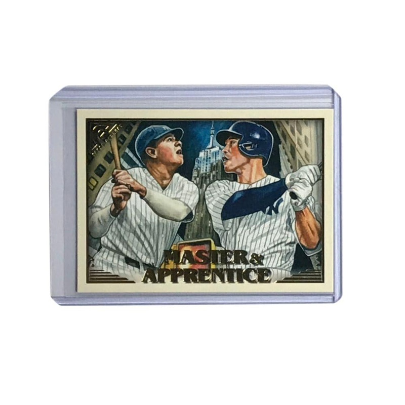 Babe Ruth Aaron Judge New York Yankees Topps MLB Master Apprentice Card