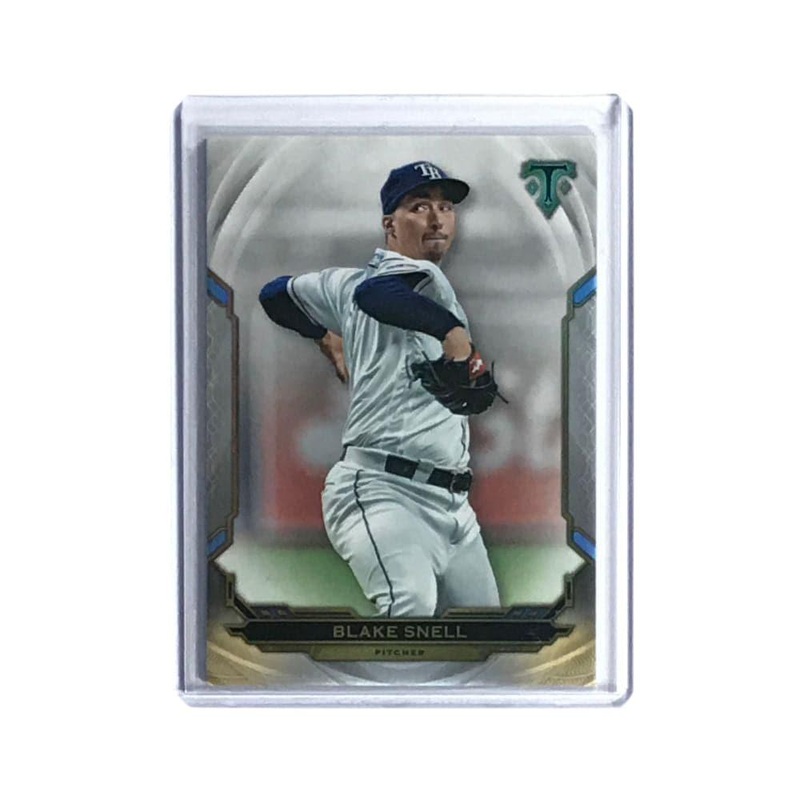 Blake Snell Tampa Bay Rays Topps Triple Threads MLB Card