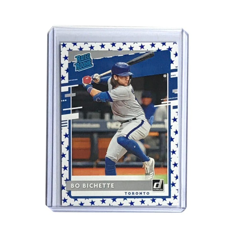 Bo Bichette Toronto Blue Jays 2020 Panini Donruss MLB Rated Rookie Stars Emoji Card